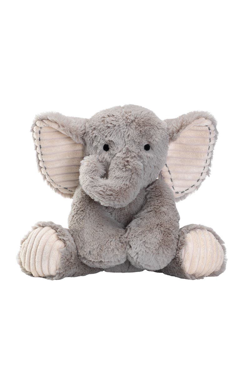 Jungle Safari Plush Elephant Stuffed Animal Toy Plushie - Jett, Main, color, Gray