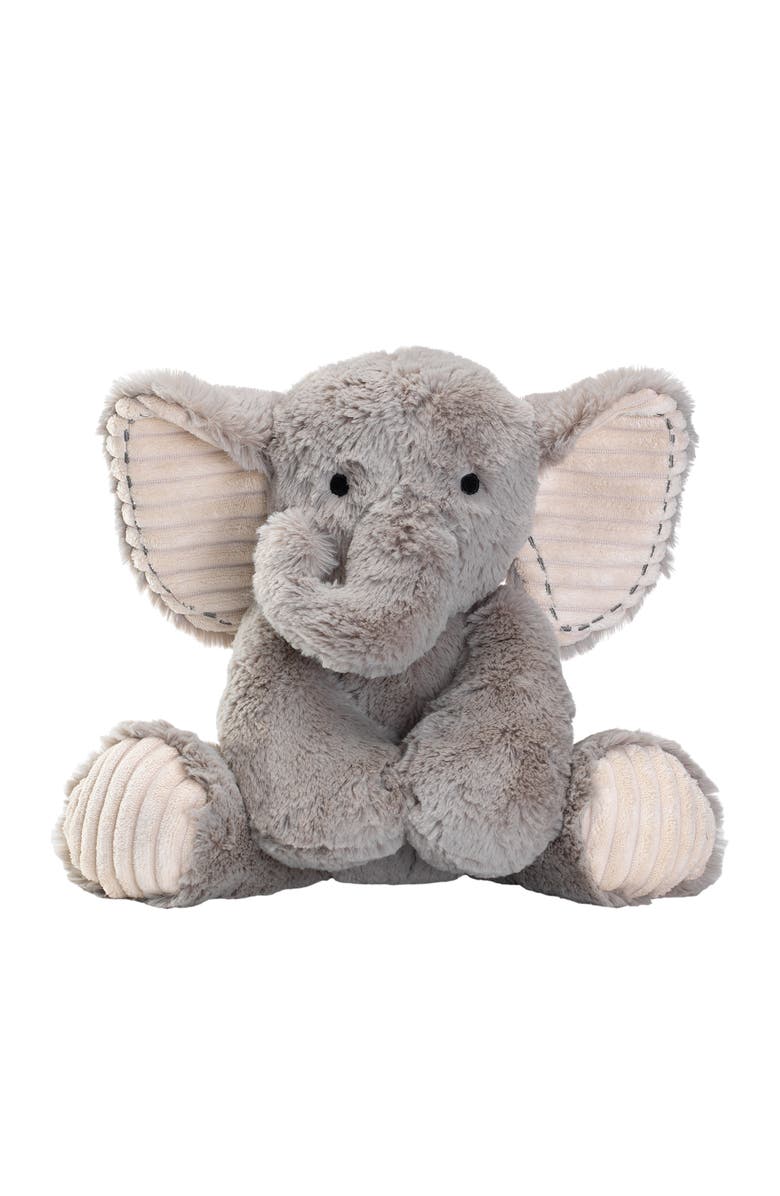 Lambs & Ivy Blanket & Plush Luxury Newborn Baby Gift Set - Elephant, Alternate, color, Gray