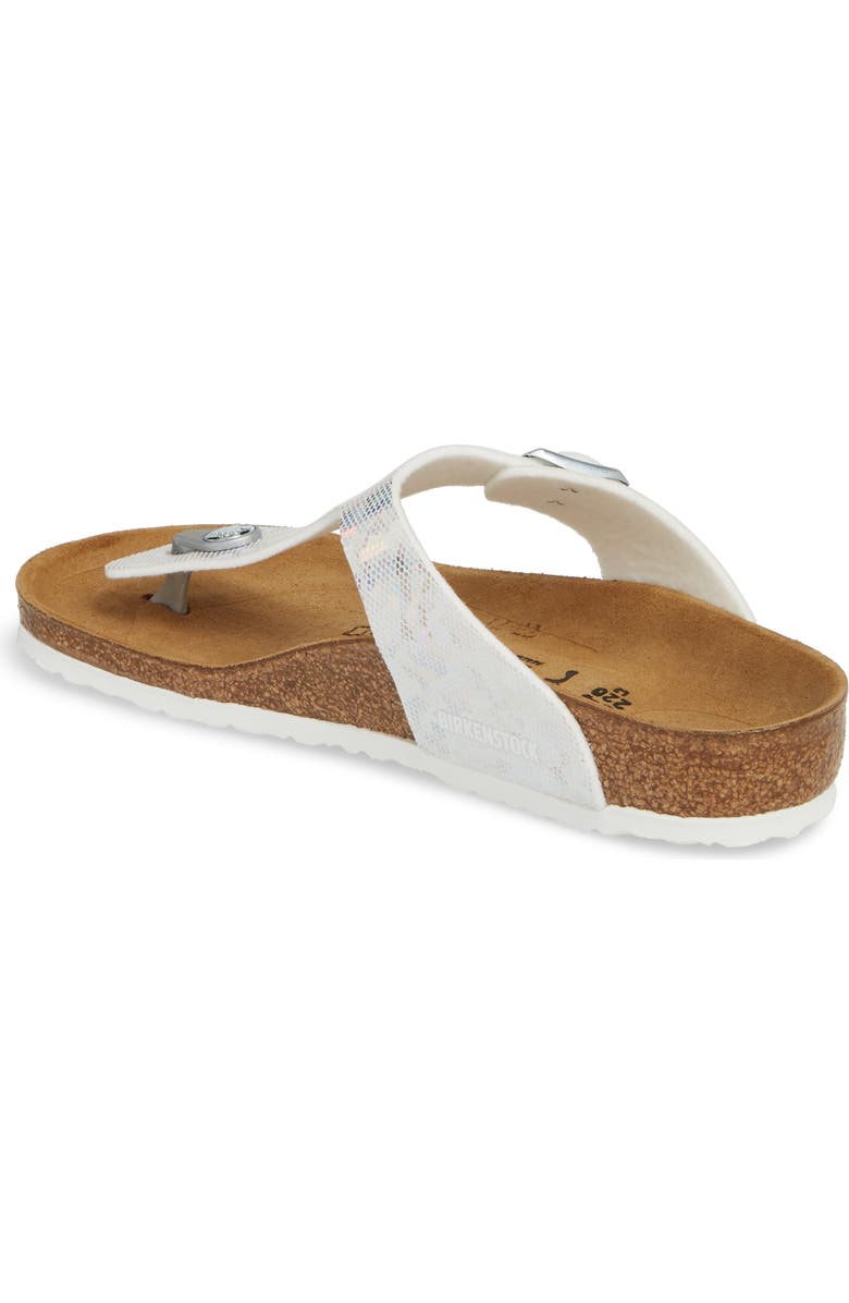 Birkenstock Gizeh Hologram Thong Sandal, Alternate, color,