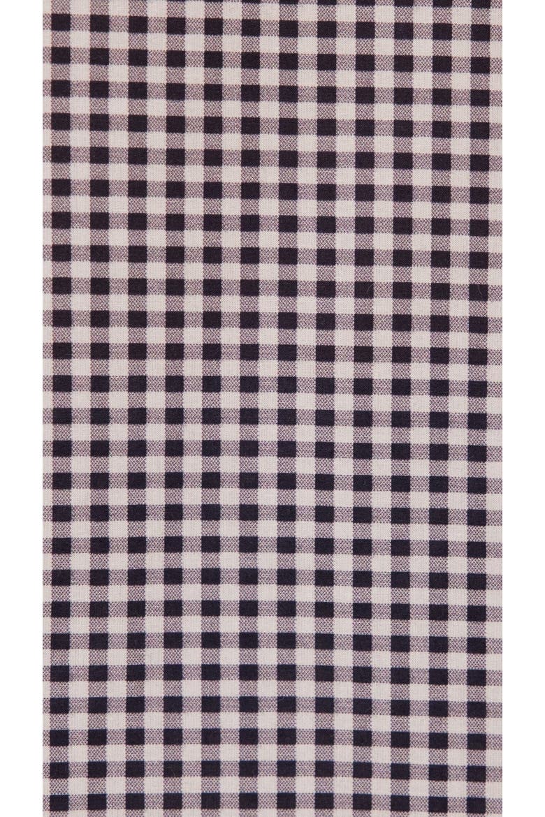 Luxe Pima Capri, Alternate, color, Classic Gingham Navy