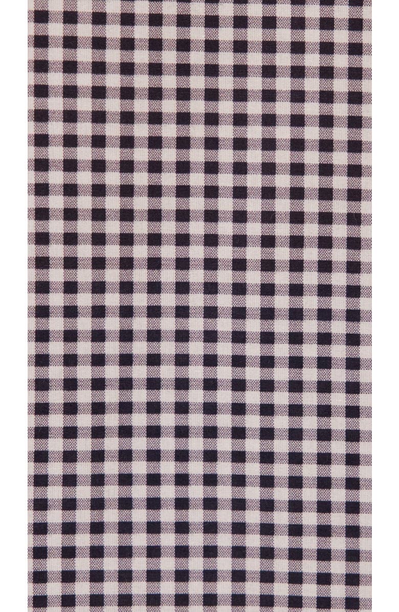 The Cat's Pajamas Luxe Pima Capri Print Set, Alternate, color, Classic Gingham Navy