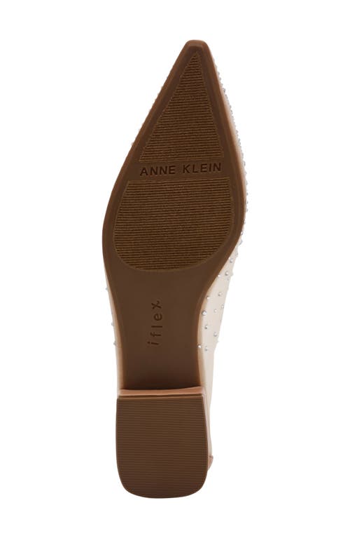 Anne Klein Carlisle Pointed Toe Pump In Gold