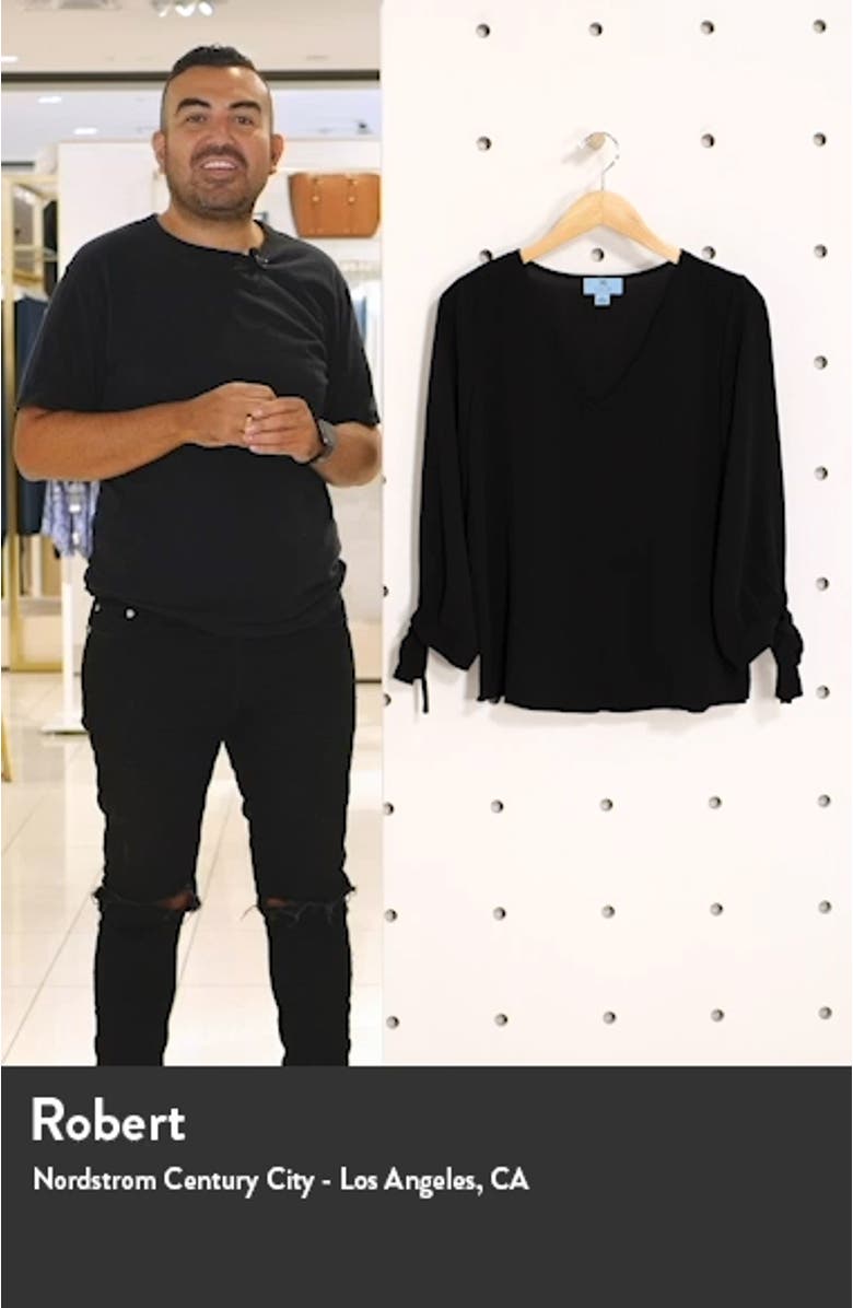 Tie Sleeve Top, sales video thumbnail