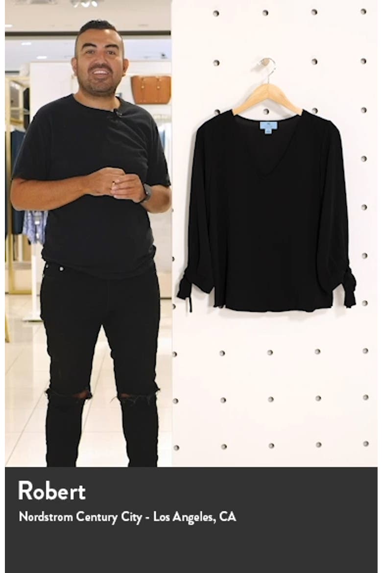 Tie Sleeve Top video