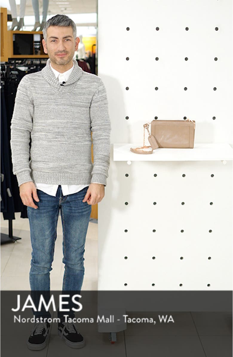 Aisln Faux Leather Crossbody Bag, sales video thumbnail