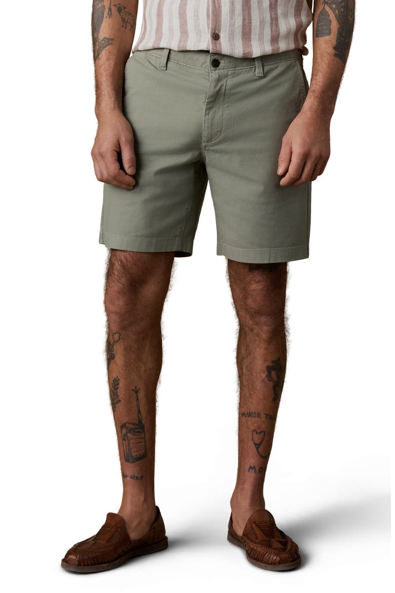 Essential 8-Inch Chino Shorts, Main, color, TRAIL OLIVE