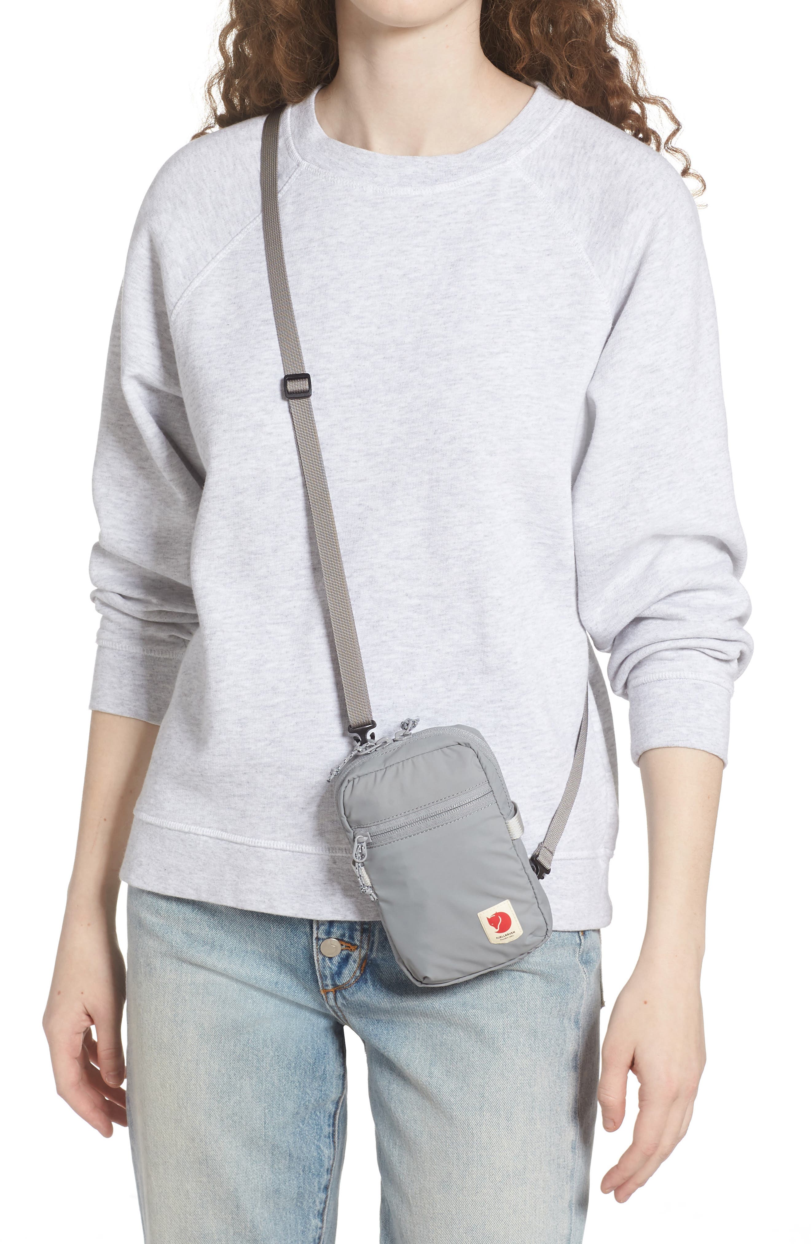 Fjällräven High Coast Convertible Crossbody Bag, Alternate, color, Shark Grey