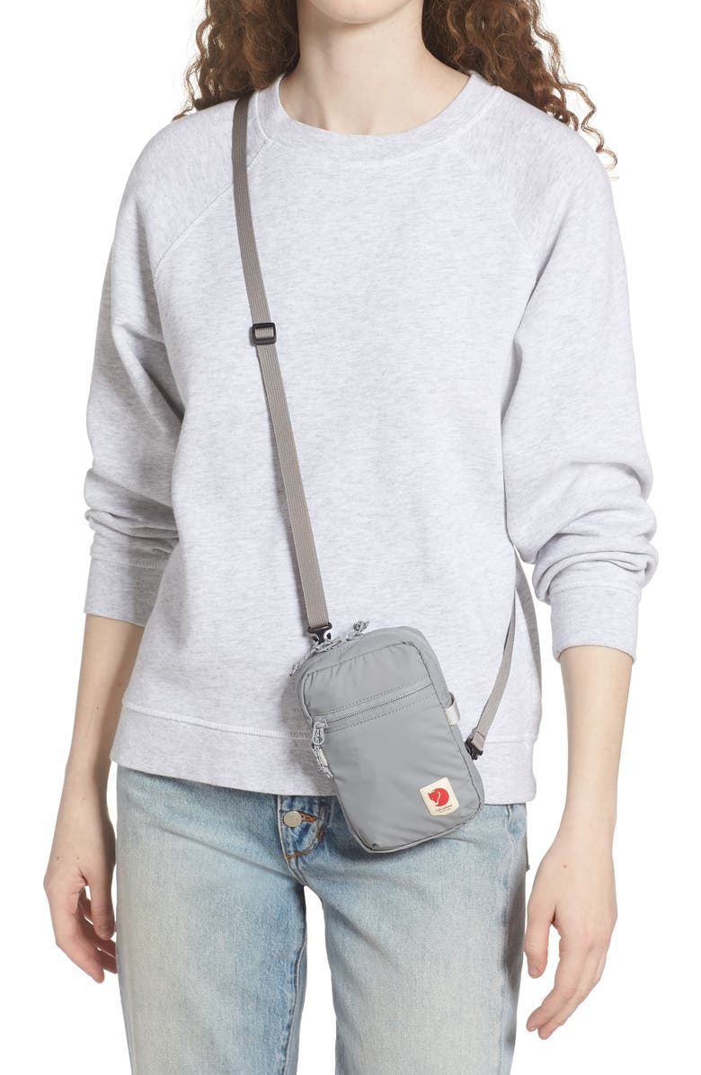 Fjällräven High Coast Convertible Crossbody Bag, Alternate, color, Shark Grey