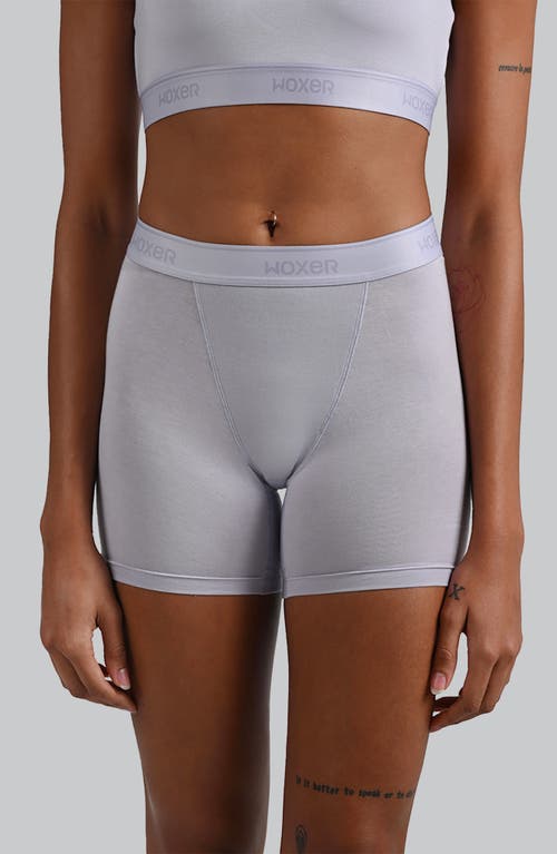 Woxer Baller Ultra-soft 5-inch Boxer Briefs In Purple