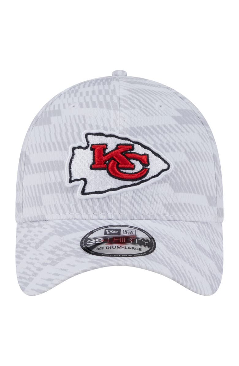 New Era Men's New Era  White Kansas City Chiefs Gameday Graded 39THIRTY Flex Hat, Alternate, color, 