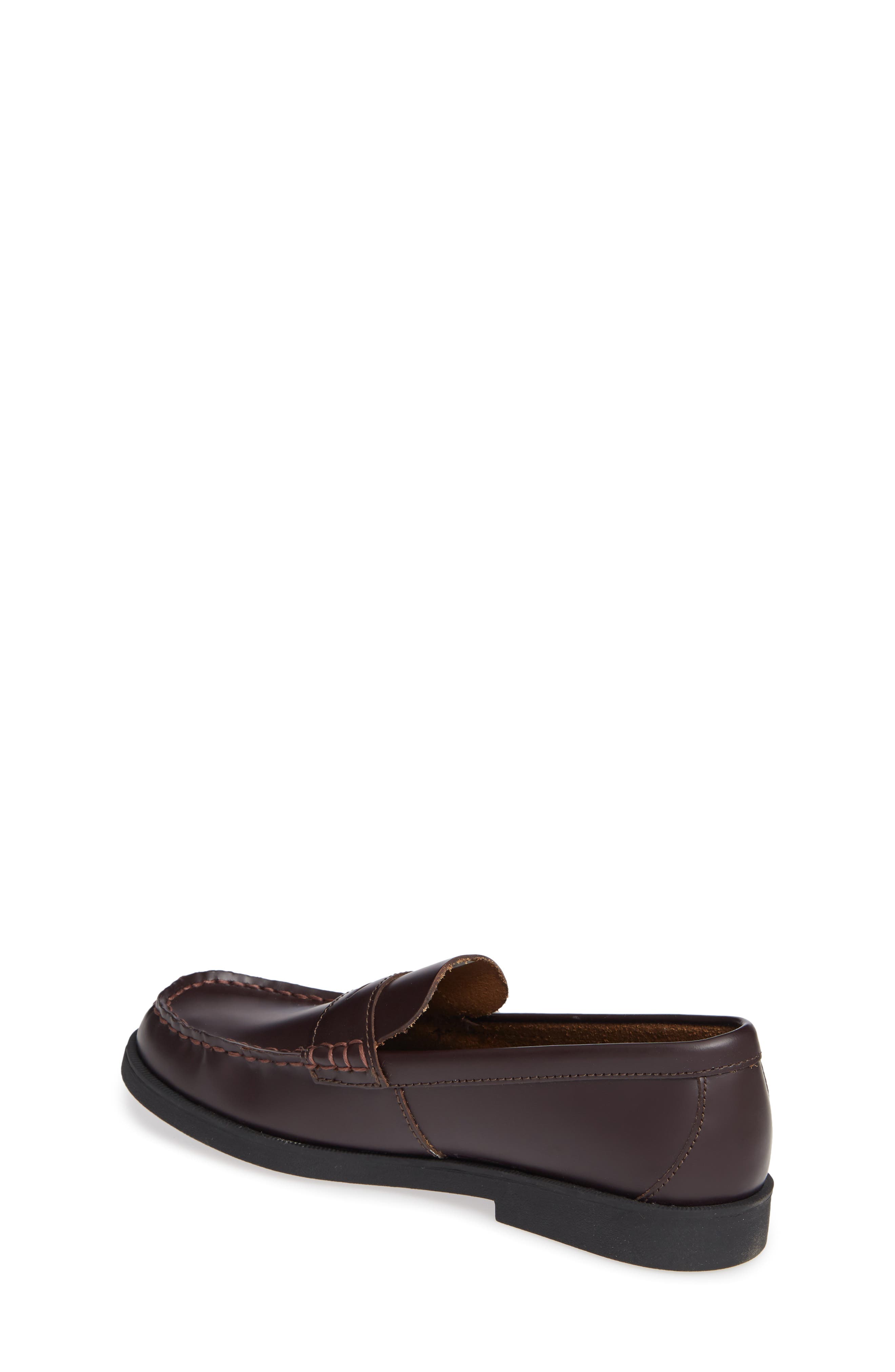 Sperry Kids 'Colton' Loafer, Alternate, color, BURGUNDY