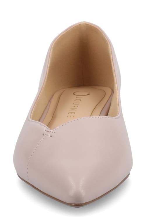 JOURNEE COLLECTION JOURNEE COLLECTION CARMIN POINTED TOE FLAT