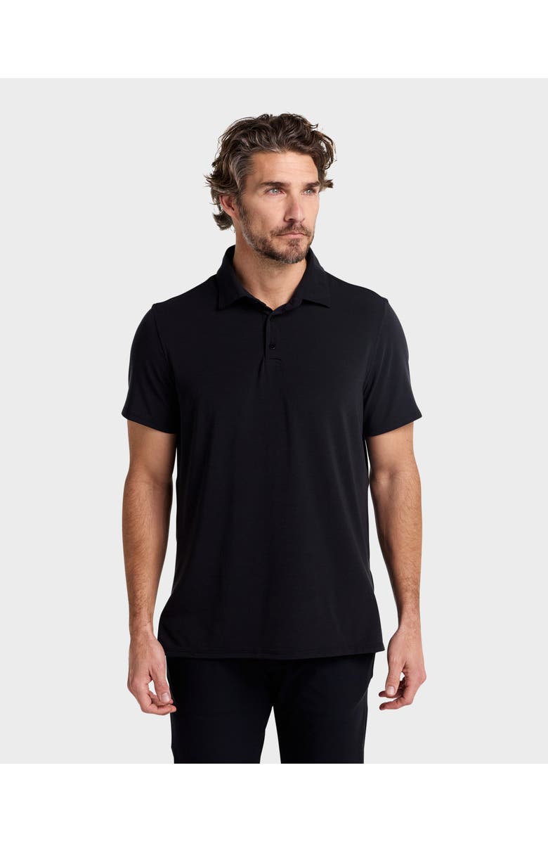 Blanco Clothing Perfect Polo Supima, Main, color, Black