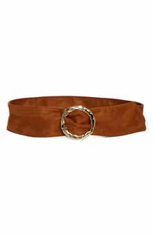 Steve Madden Faux Suede Sash Belt