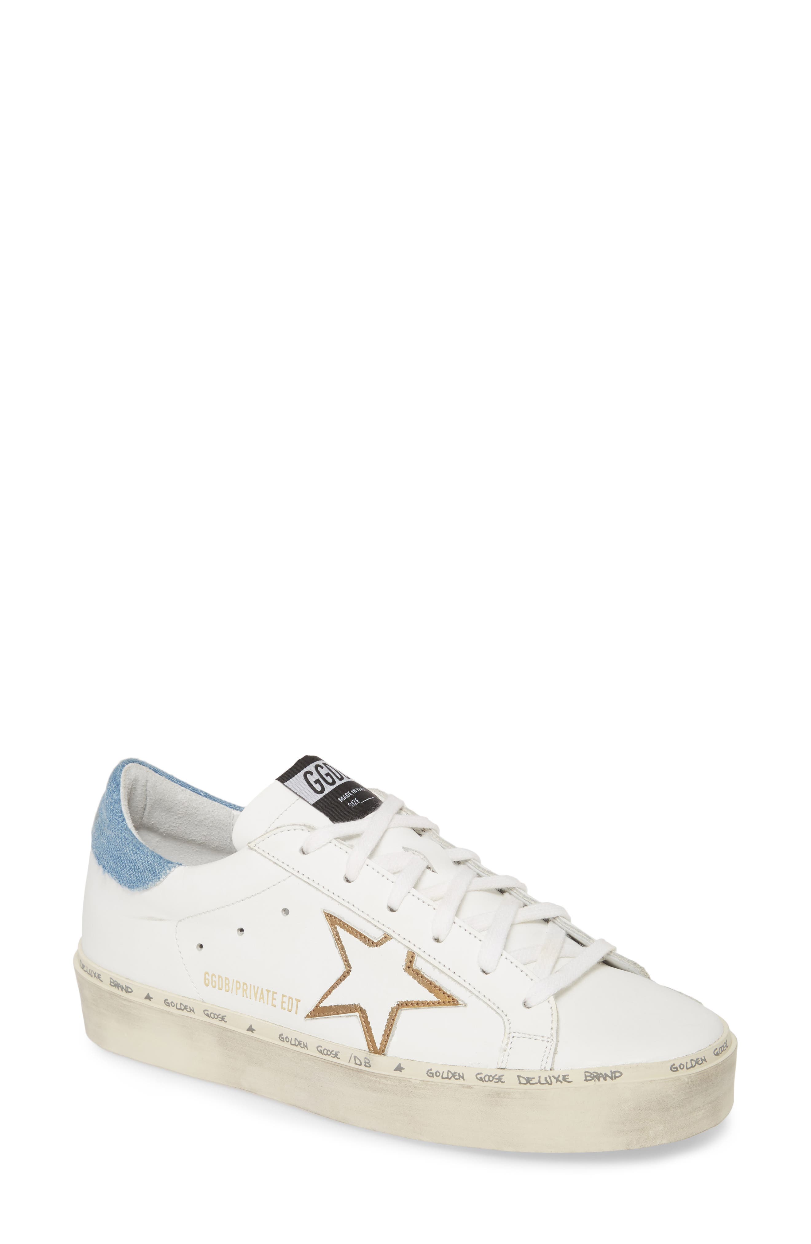 Golden Goose Hi Star Platform Sneaker, Main, color, 