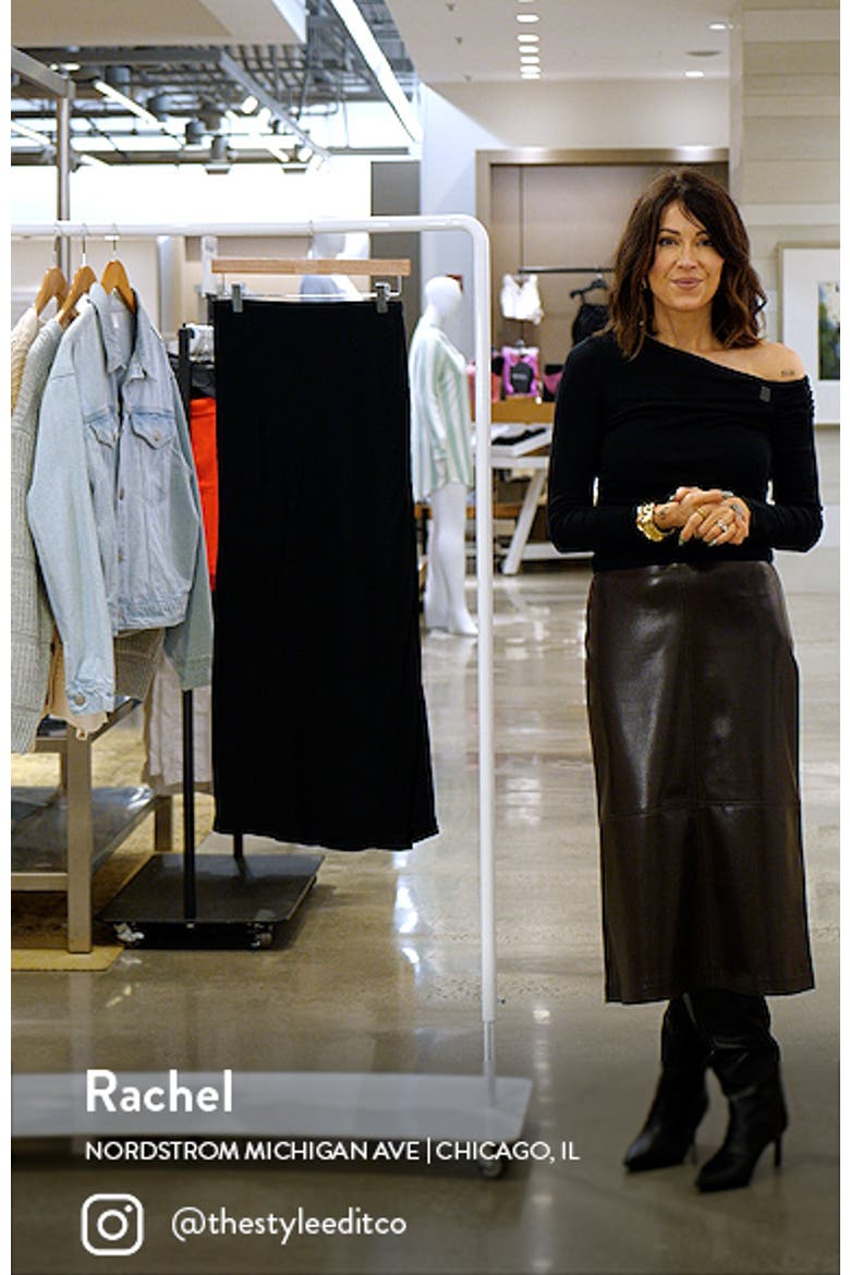 Bias Cut Midi Skirt video