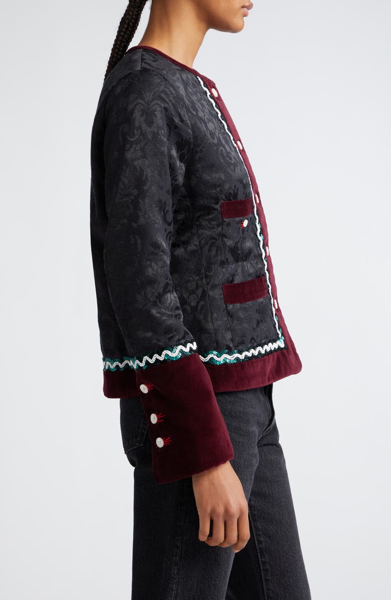 Bode Dusk Brocade Rice Jacket, Alternate, color, 