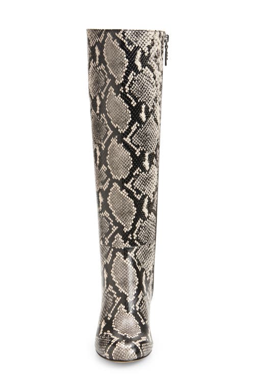 Stuart Weitzman Celina Zip Boot In Animal Print