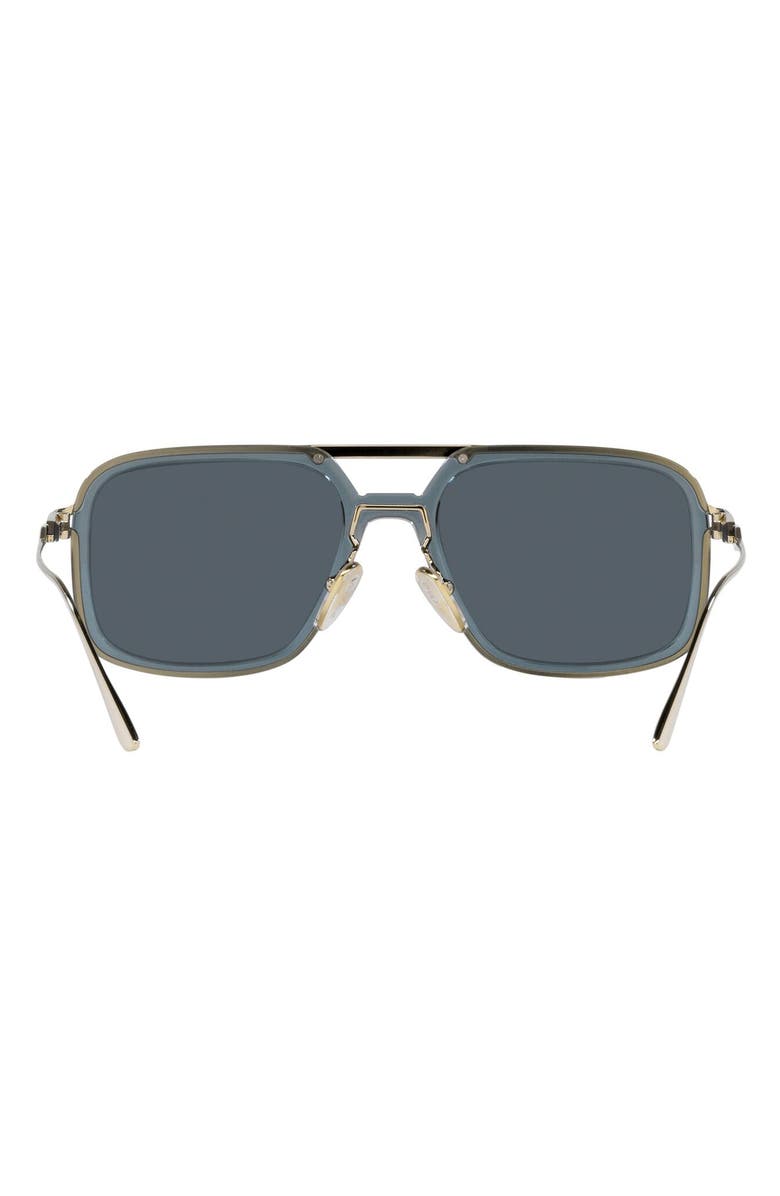 Prada 55mm Polarized Square Sunglasses, Alternate, color, 