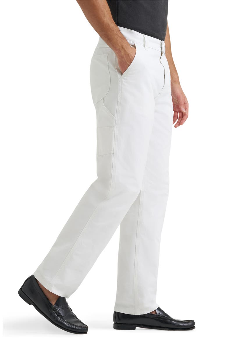 Loose Fit Straight Leg Carpenter Jeans, Alternate, color, BRIGHT WHITE