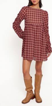 Petal & Pup Micaela Long Sleeve Minidress