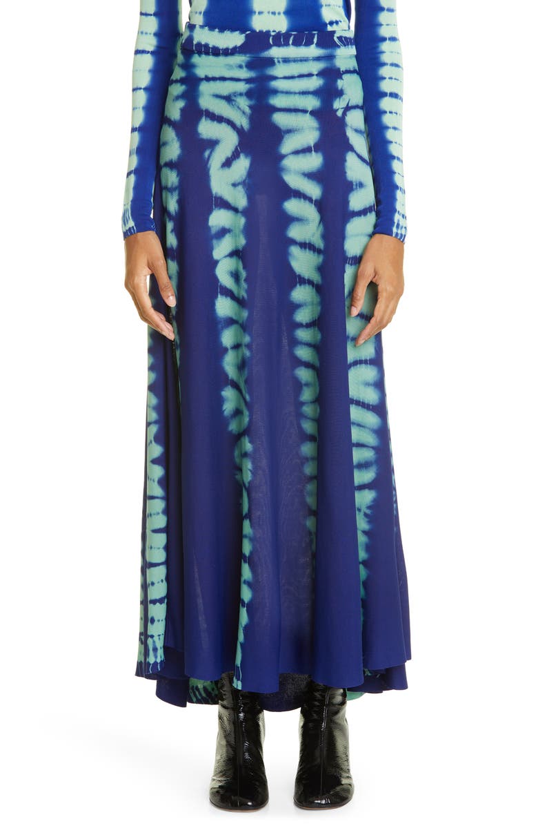 Proenza Schouler Tie Dye Maxi Skirt, Main, color,