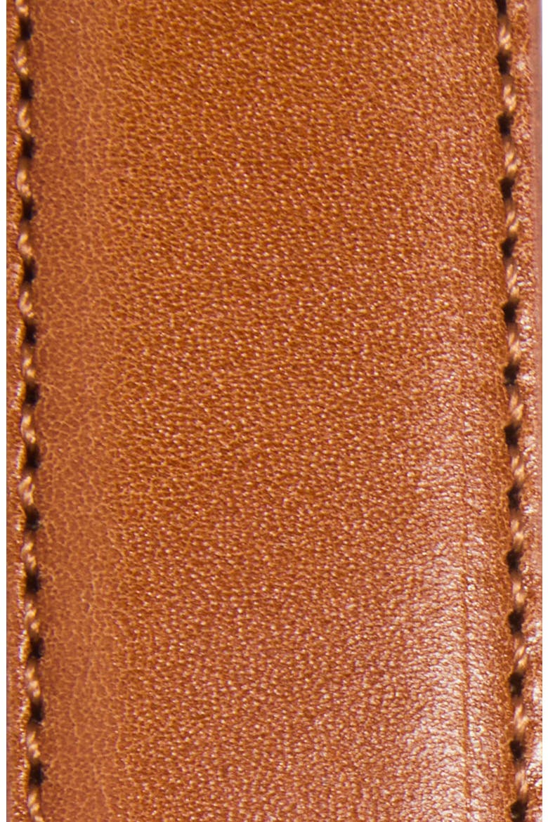Loop Leather Belt, Alternate, color, HAZELWOOD