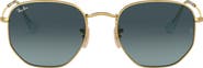 Ray-Ban 48mm Gradient Small Irregular Sunglasses
