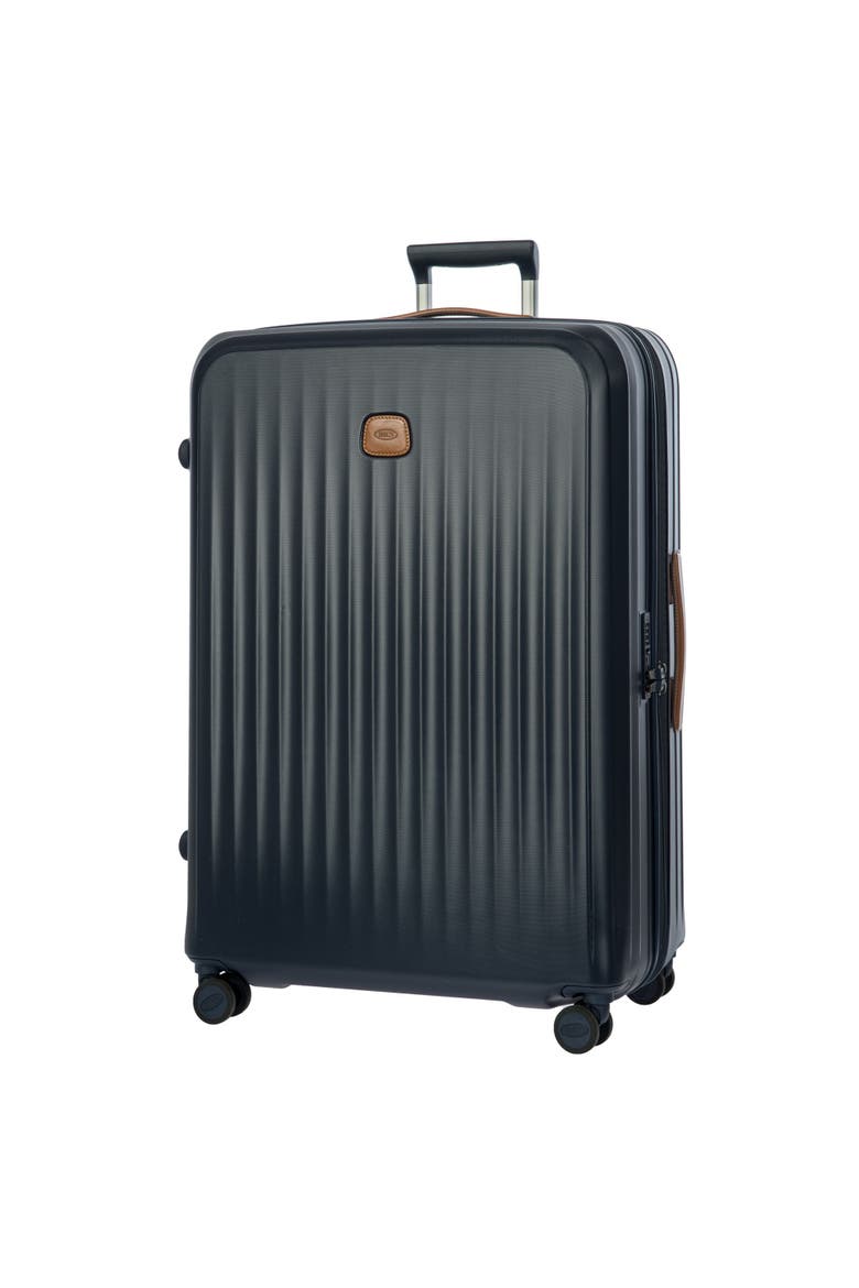 Taormina Hardside Expandable 32" X-Large Checked Spinner Luggage, Alternate, color, Blue