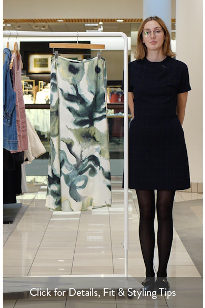 Print Ankle Length Skirt video