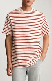 Mavi Jeans Regular Fit Stripe Cotton T-Shirt