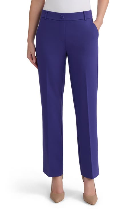 Faux Fly Pull-On Pants