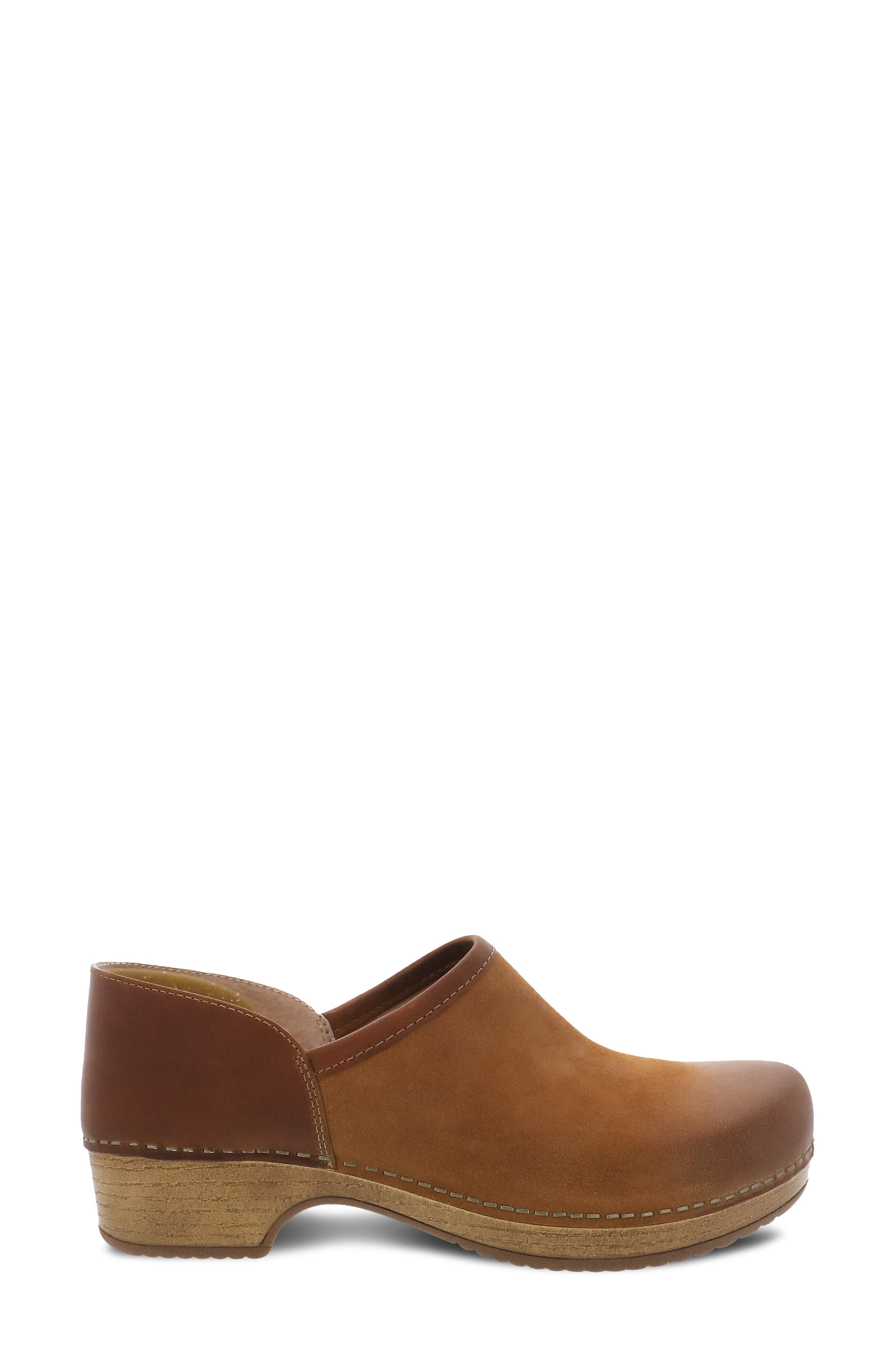 Brenna Clog, Alternate, color, TAN SUEDE