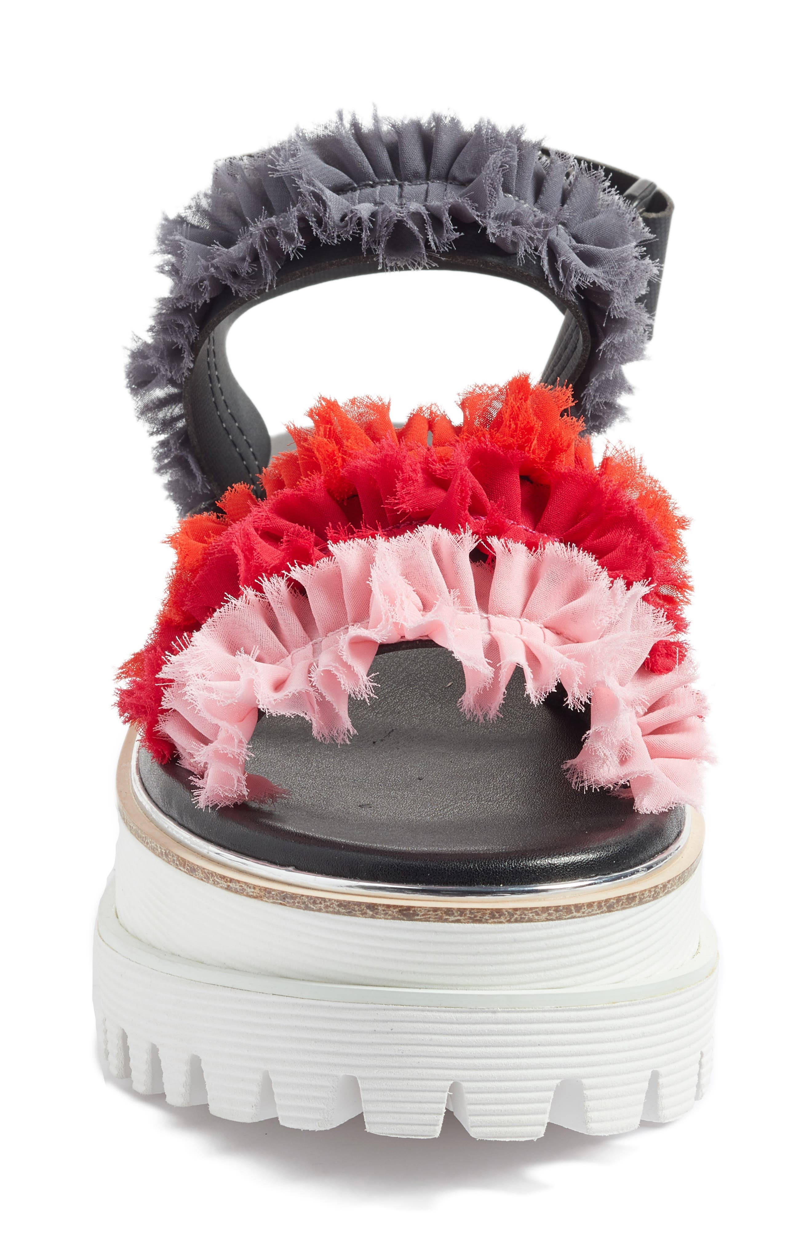 SUECOMMA BONNIE Frill Platform Sandal, Alternate, color, 