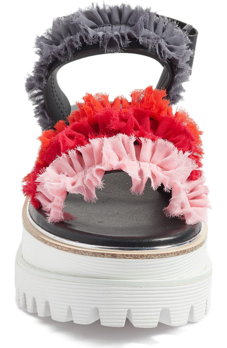 SUECOMMA BONNIE Frill Platform Sandal, Alternate, color,