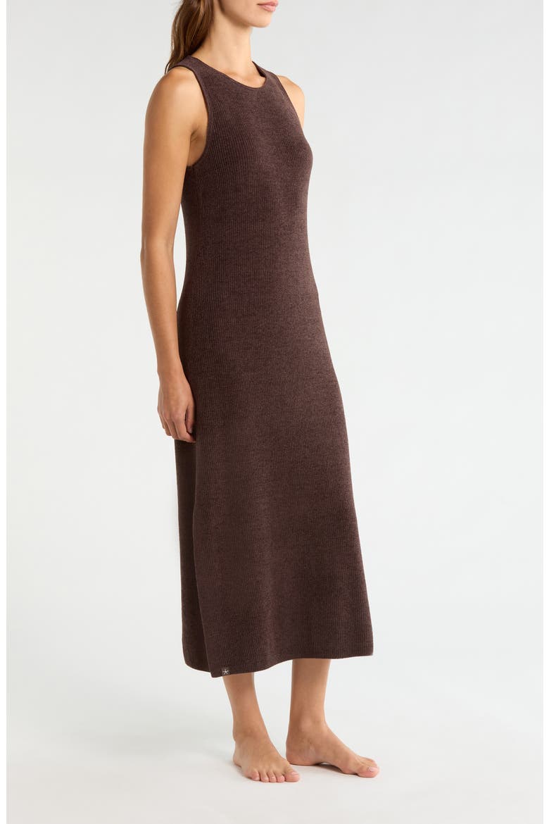 CozyChic Ultra Lite® Racerback Rib Sweater Dress, Alternate, color, UMBER