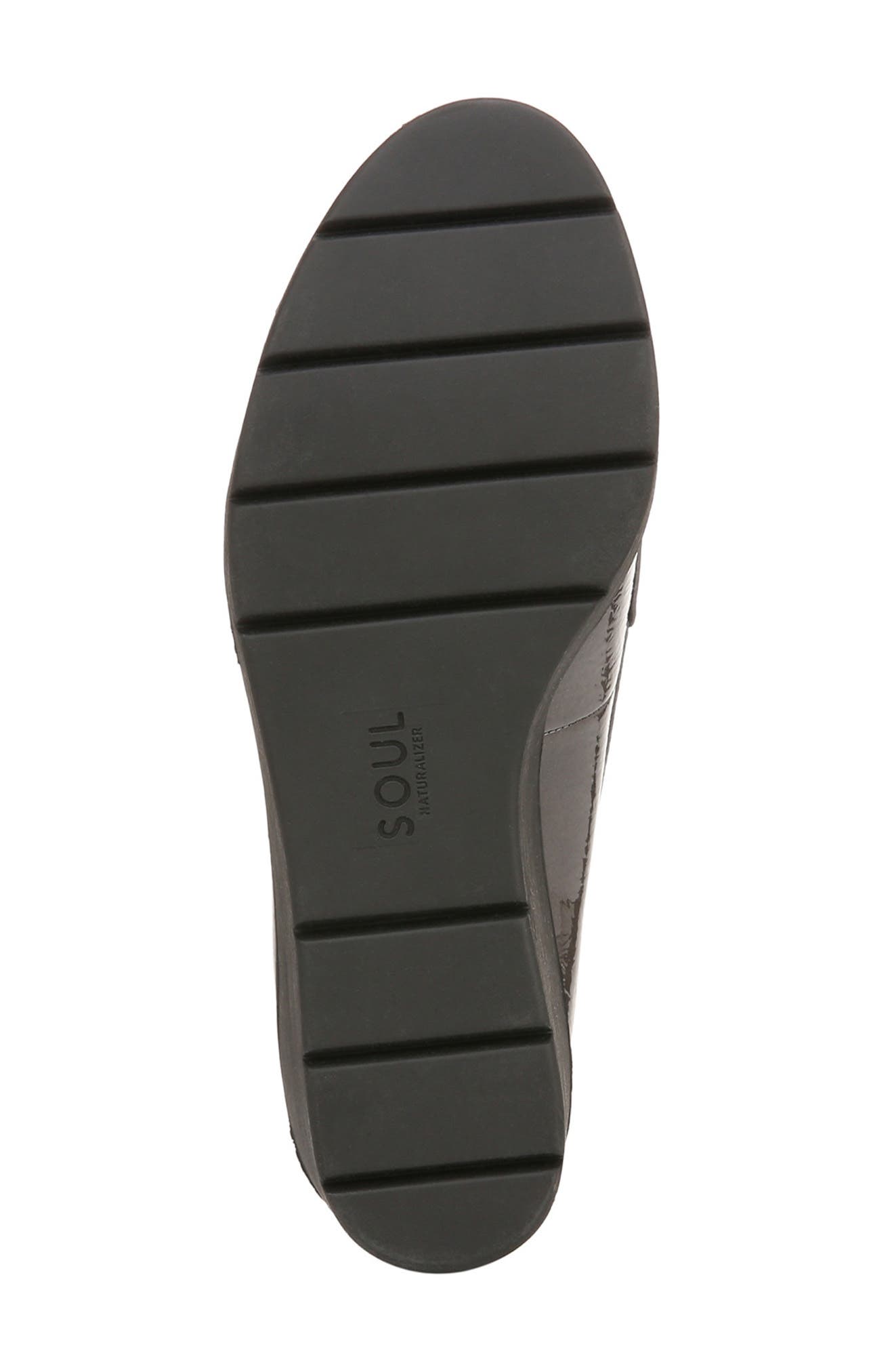 SOUL NATURALIZER Achieve Bit Wedge Pump - Wide Width Available, Alternate, color, Grey Patent