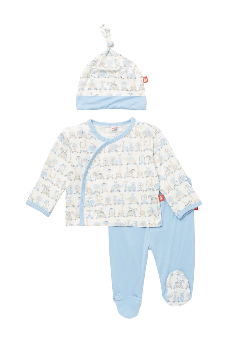 Magnetic Me Taj Express 3-Piece Magnetic Closure Clothing Set, Main, color,