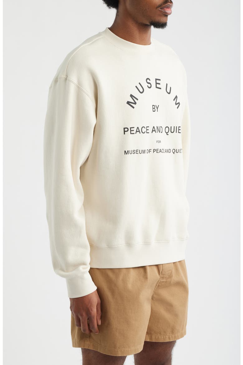 Logo Sweatshirt, Alternate, color, BONE
