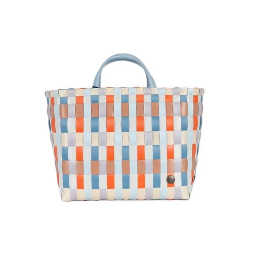 HANDED BY HANDED BY MULTITONE RECYCLED PLASTIC SHOPPER