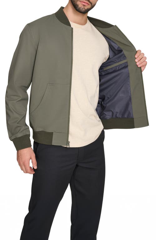 Levi's Oxford Water Resistant Bomber Jacket In Thyme