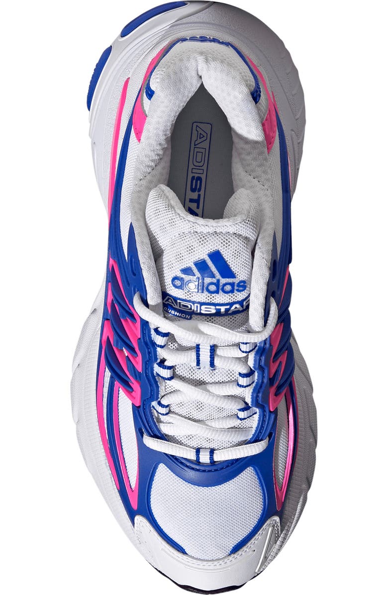 adidas Adistar Cushion XLG 2.0 Sneaker, Alternate, color, White/ Lucid Pink/ Blue