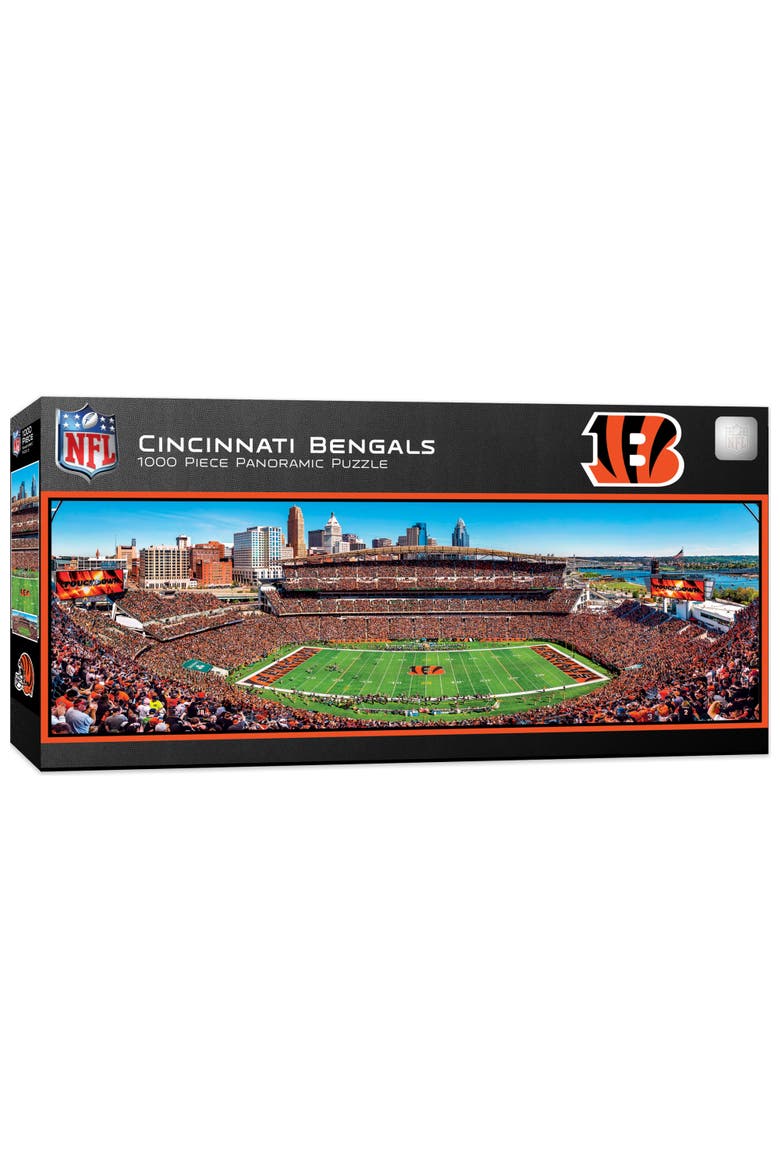 Cincinnati Bengals 1000pc Pano Puzzle, Main, color, Multicolor