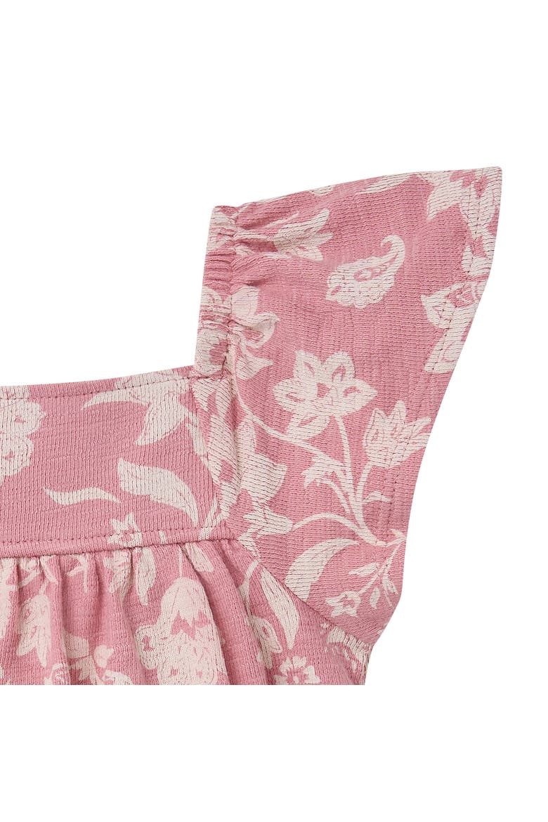 Bubble Romper, Alternate, color, Rose Paisley