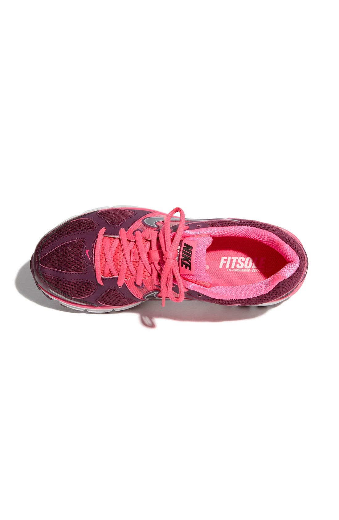 'Air Pegasus+ 28' Running Shoe, Alternate, color, MULBERRY/ PINK/ WHITE
