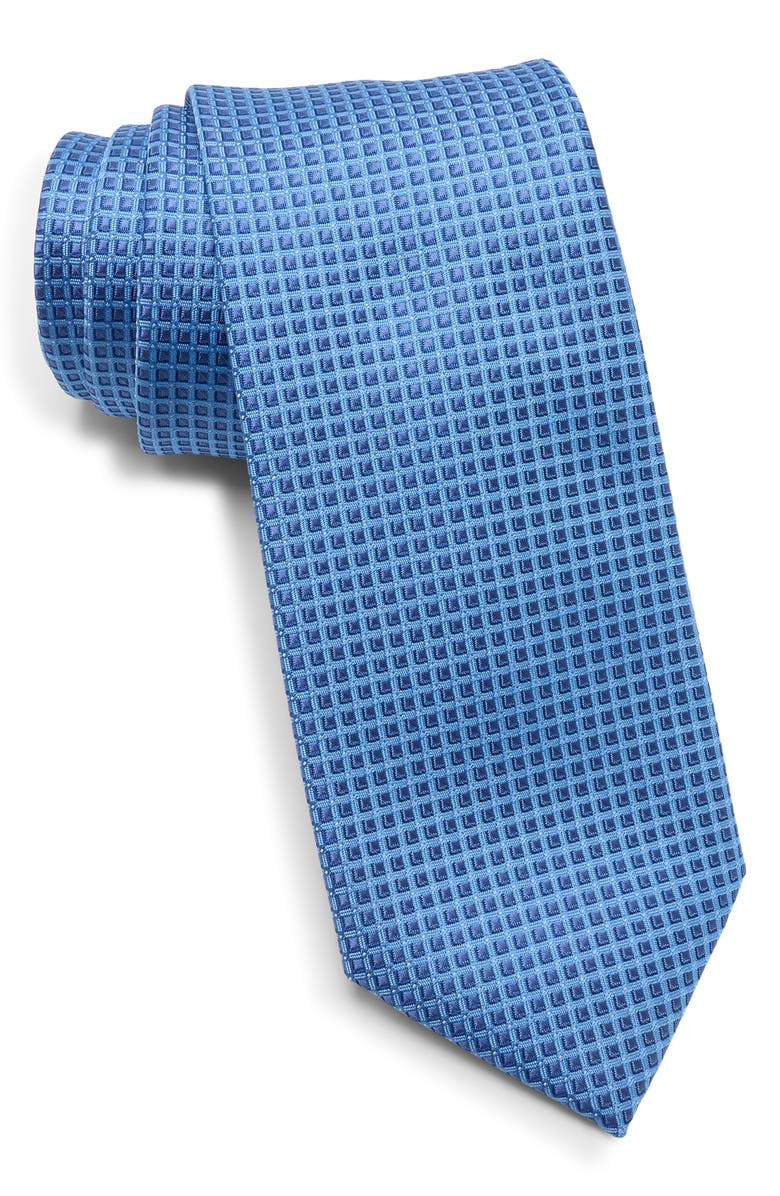 Tommy Hilfiger Alfena Geo Print Tie, Main, color, Blue