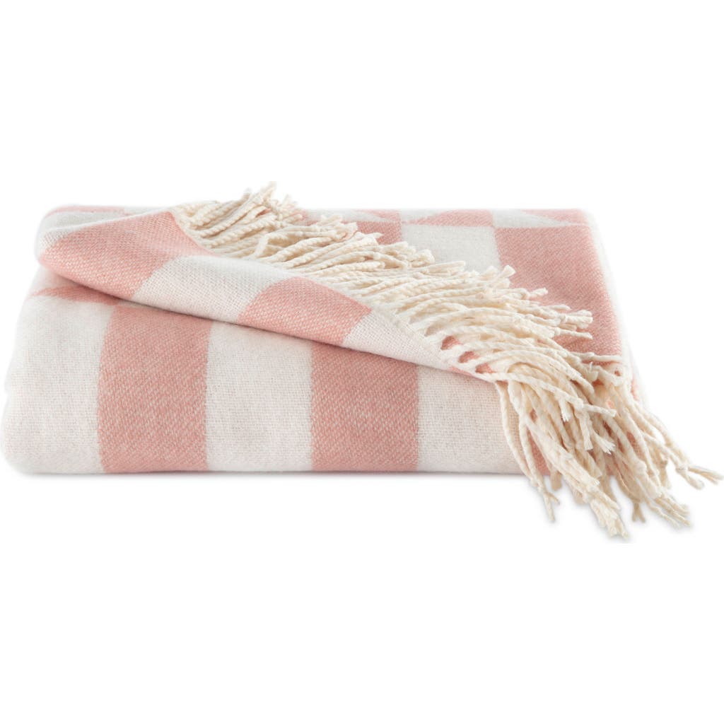 NOVOGRATZ NOVOGRATZ WAVERLY TILE DUSTY ROSE THROW