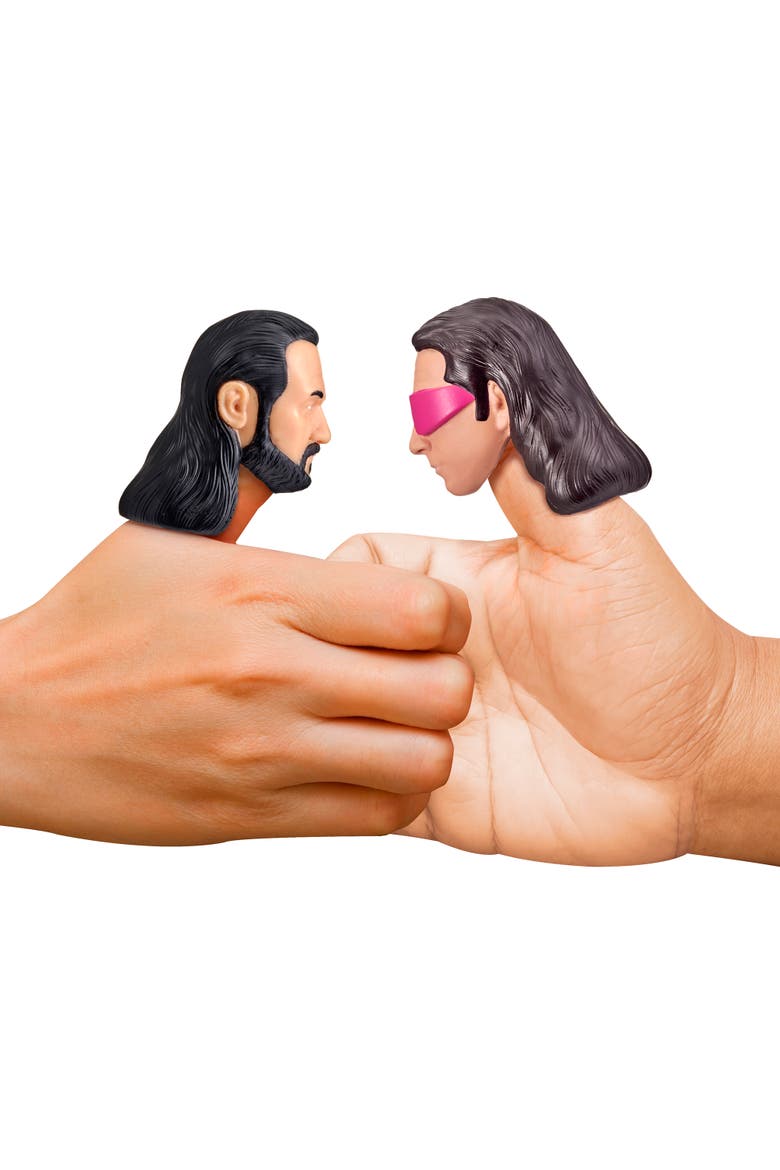 Thumb Wars 5 Pack, 1.5 Inch Finger Wrestling Figures, Alternate, color, Multicolored