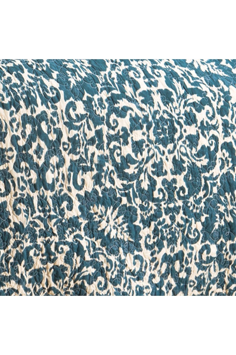 Madison Adriatic Cotton Quilt Set  - Reversible and Machine Washable, Alternate, color, Blue
