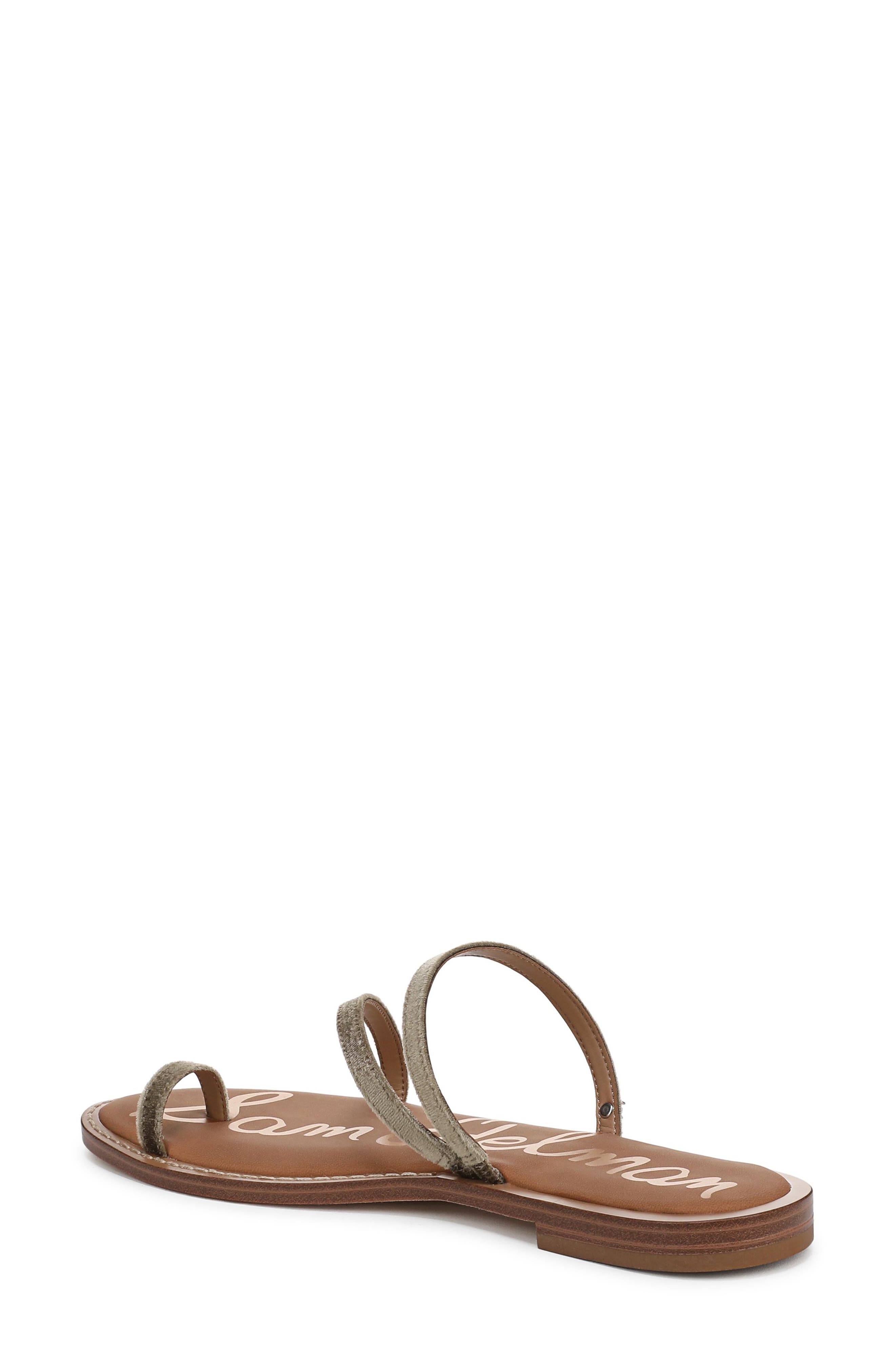 Sam Edelman Harlyn Toe Loop Slide Sandal, Alternate, color, Mushroom
